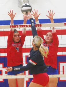 Cadet celebrate senior night with sweep of Raiders